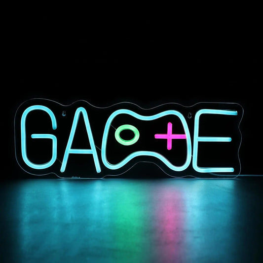 Gaming Neon Sign – Gamepad-Shaped LED Wall Light for Boys’ Room & Gaming Decor