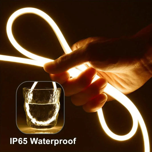 LED Neon Strip Light – USB 5V Dimmable with Touch Sensor & Waterproof Design