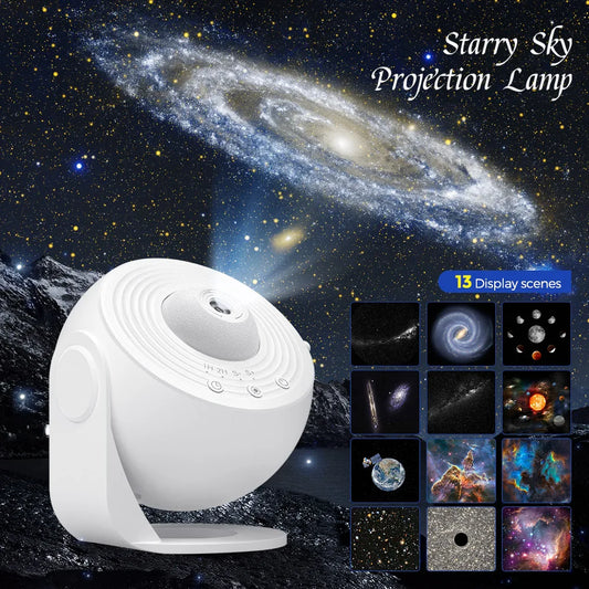 13-in-1 Star Projector – Planetarium Galaxy Projector with Aurora Effects & Night Light for Kids & Adults