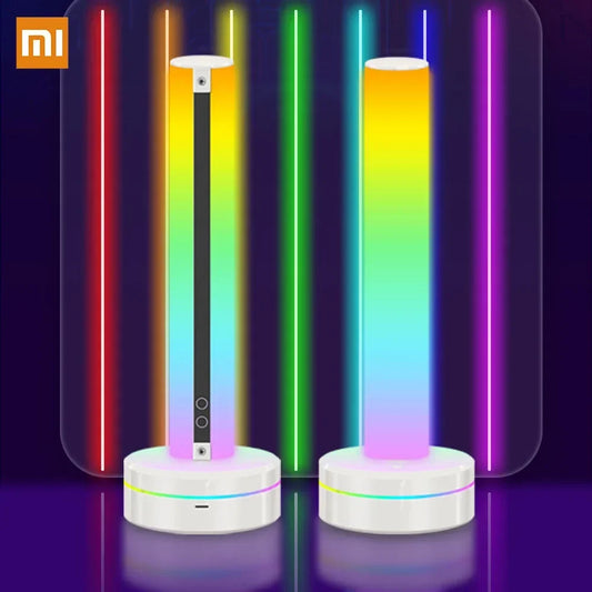Xiaomi Gaming Setup Night Light – USB Rechargeable RGB Music Rhythm LED Table Lamp